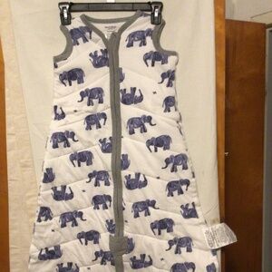 BURT’S BEE Baby quilted carrier bag with full zip closure SZ 12-18 months